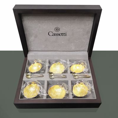 Set di N. 6 Saliere in Argento