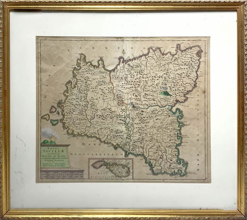 Regni Siciliae et Insula Malta et Goza