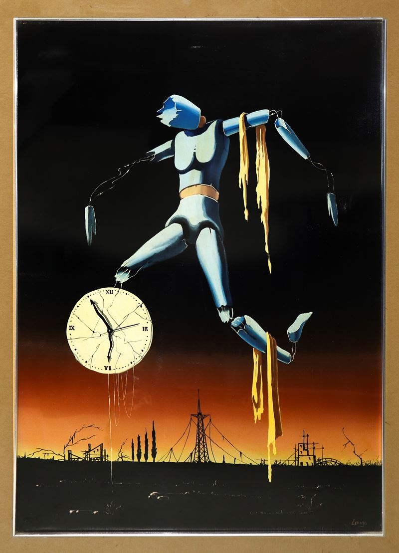 Manichino con Orologio