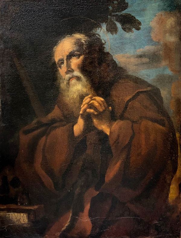 Francesco Fracanzano - Saint Francis of Paola in prayer
