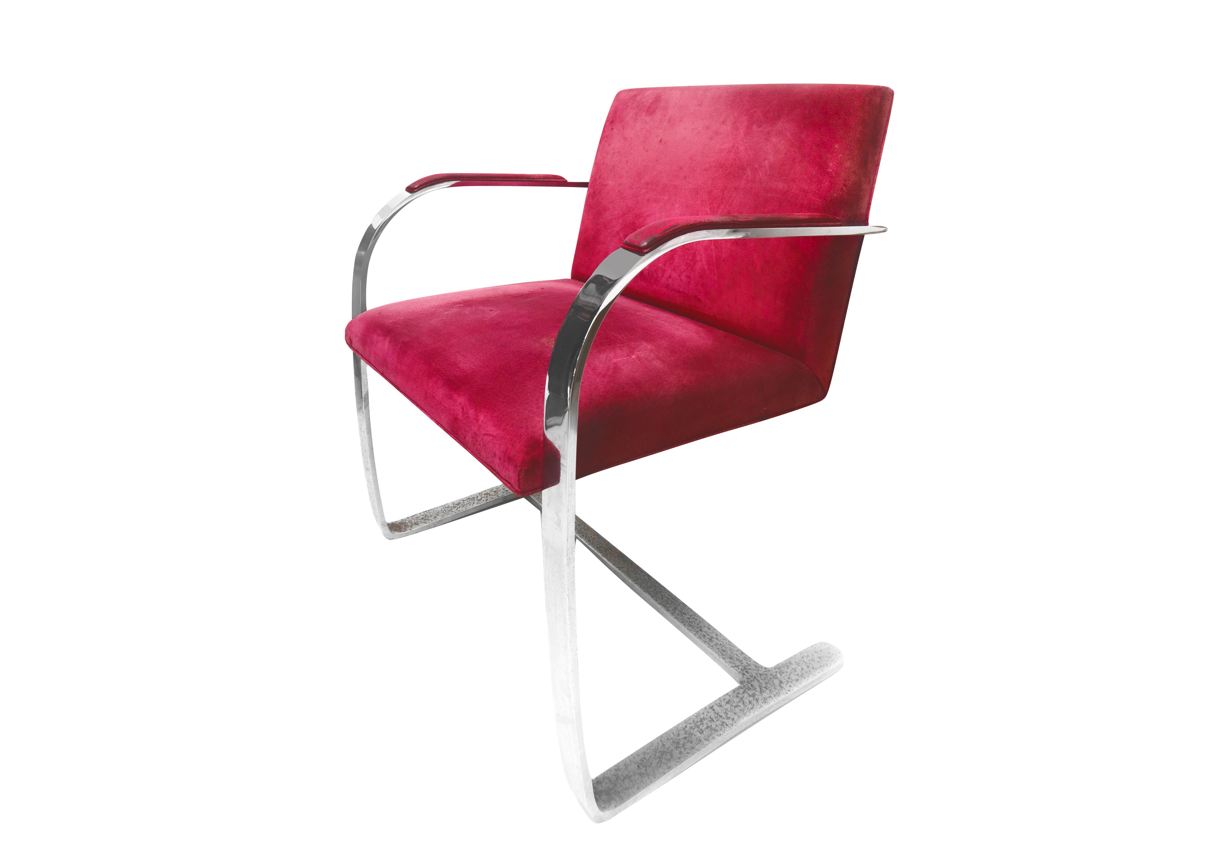 Ludwig Mies Van Der Rohe per Knoll - Coppia di Poltrone Mod. Brno