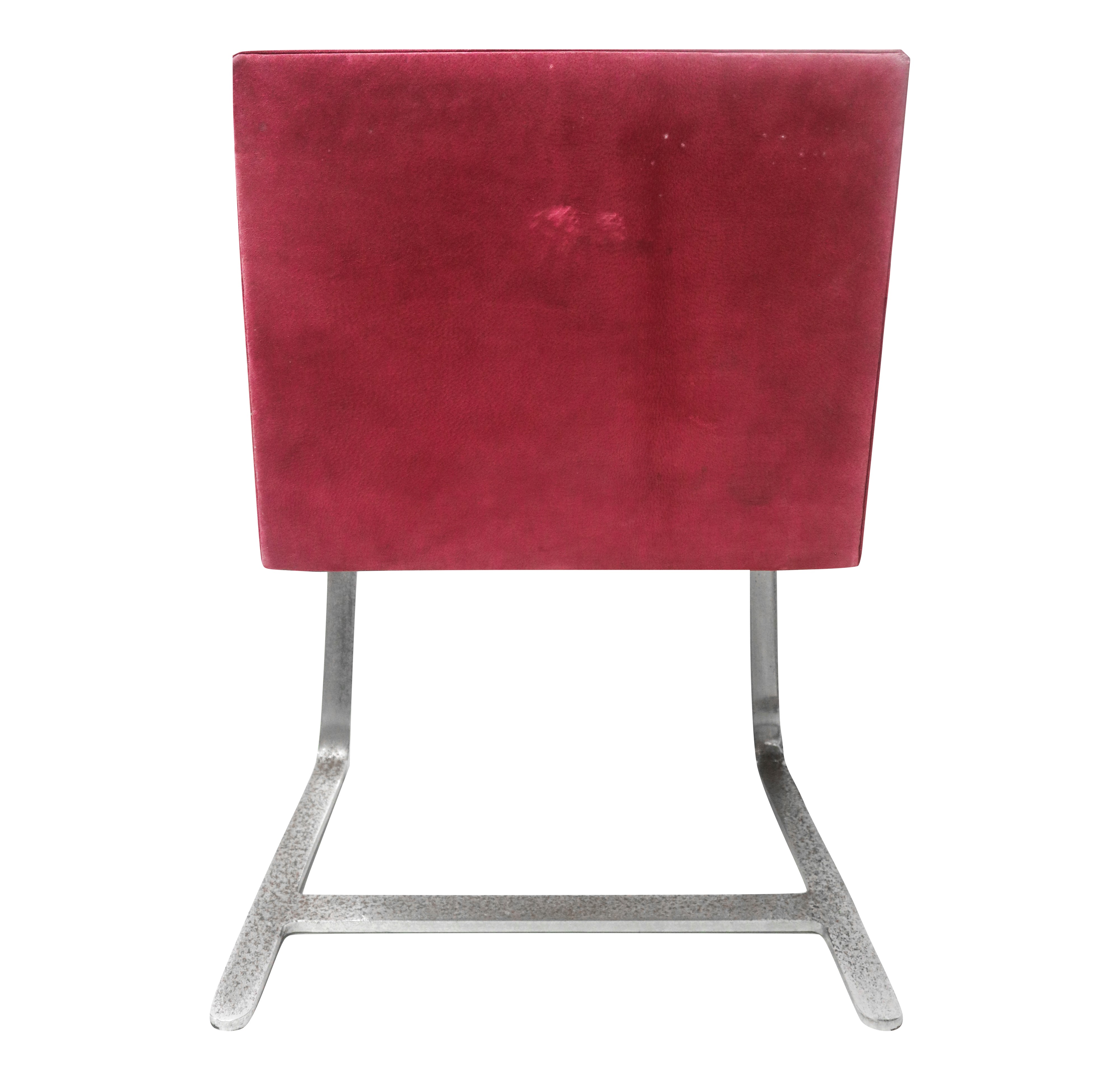 Ludwig Mies Van Der Rohe per Knoll - Coppia di Poltrone Mod. Brno