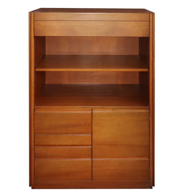 Angelo Mangiarotti per Molteni - Storage unit with wheels mod. 4D