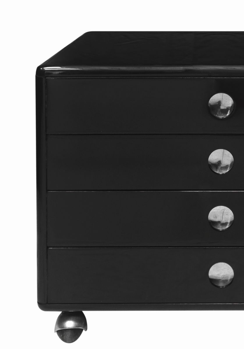 Eugenio Gerli per Tecno - Cassettiera a Quattro Cassetti