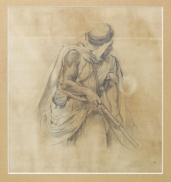 Alberto Pasini - Uomo con fucile