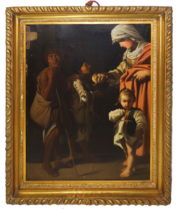 La carità di Santa Elisabetta d'Ungheria