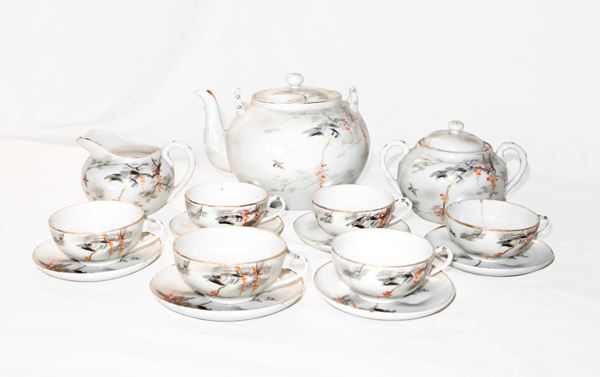 Chinese porcelain tea set