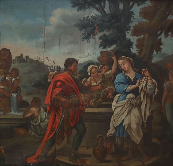Eliezer and Rebecca at the well