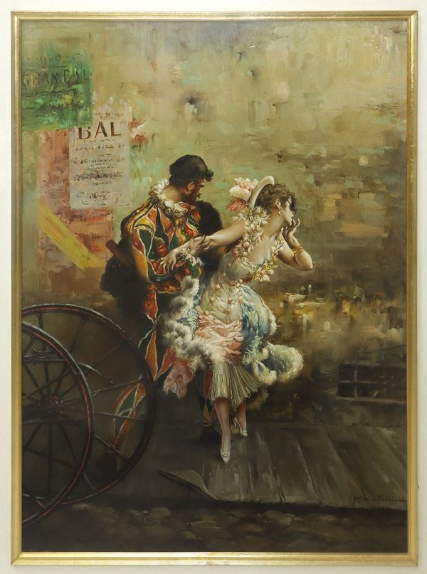 Couple in costume