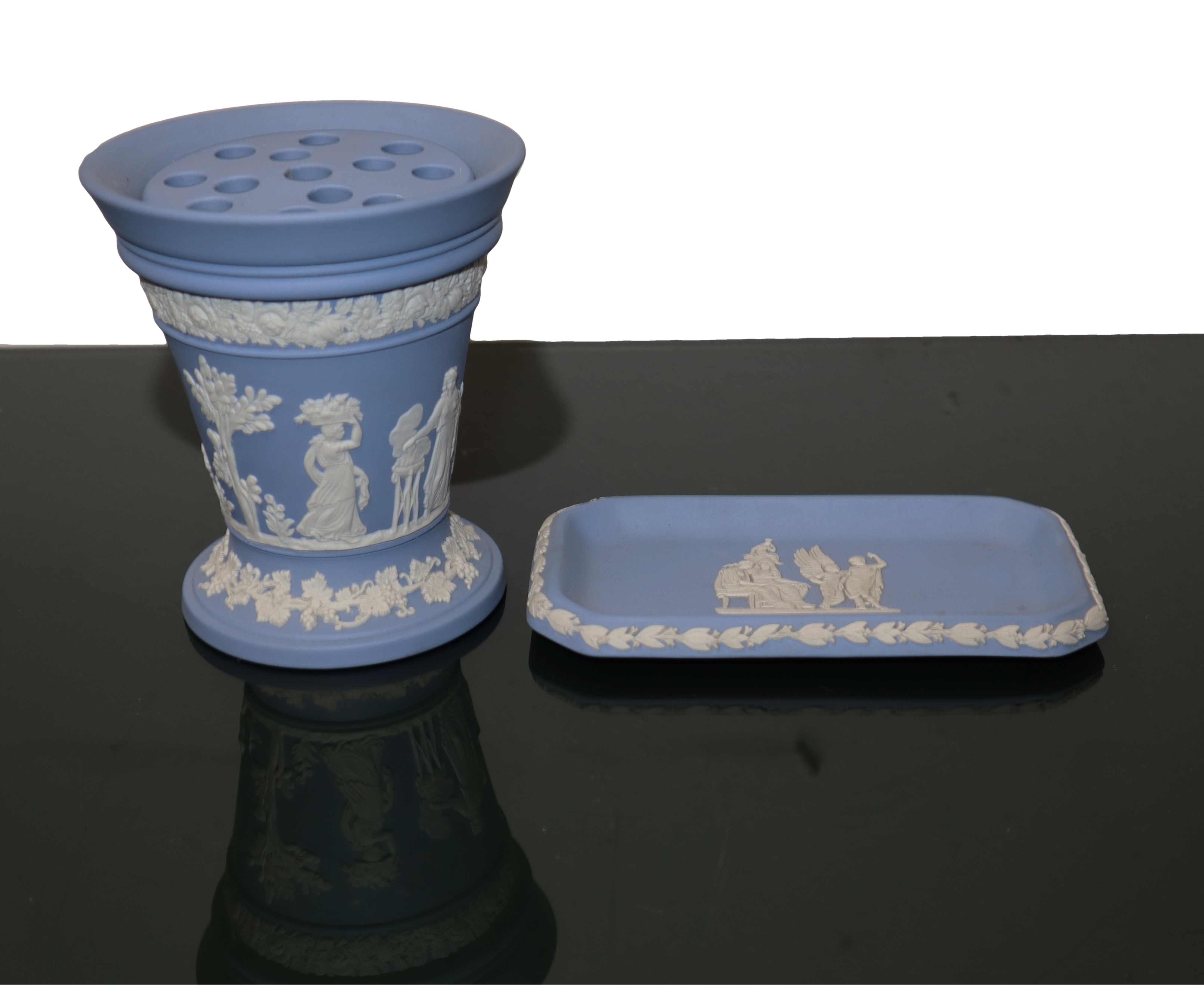 Piccolo vaso e piattino