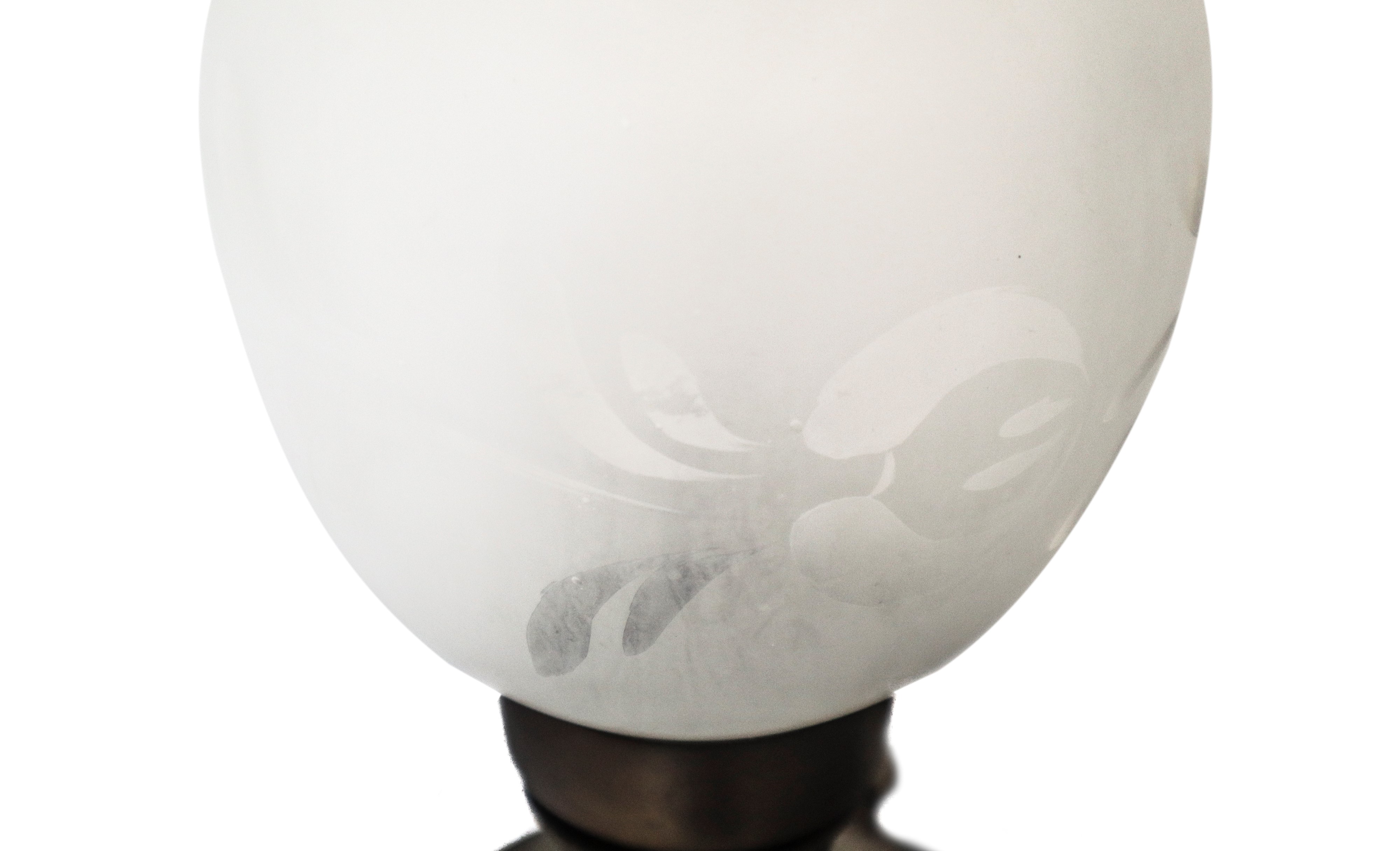 Coppia di lumi a petrolio