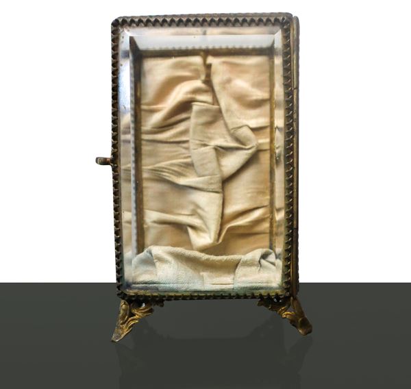 Small glass case