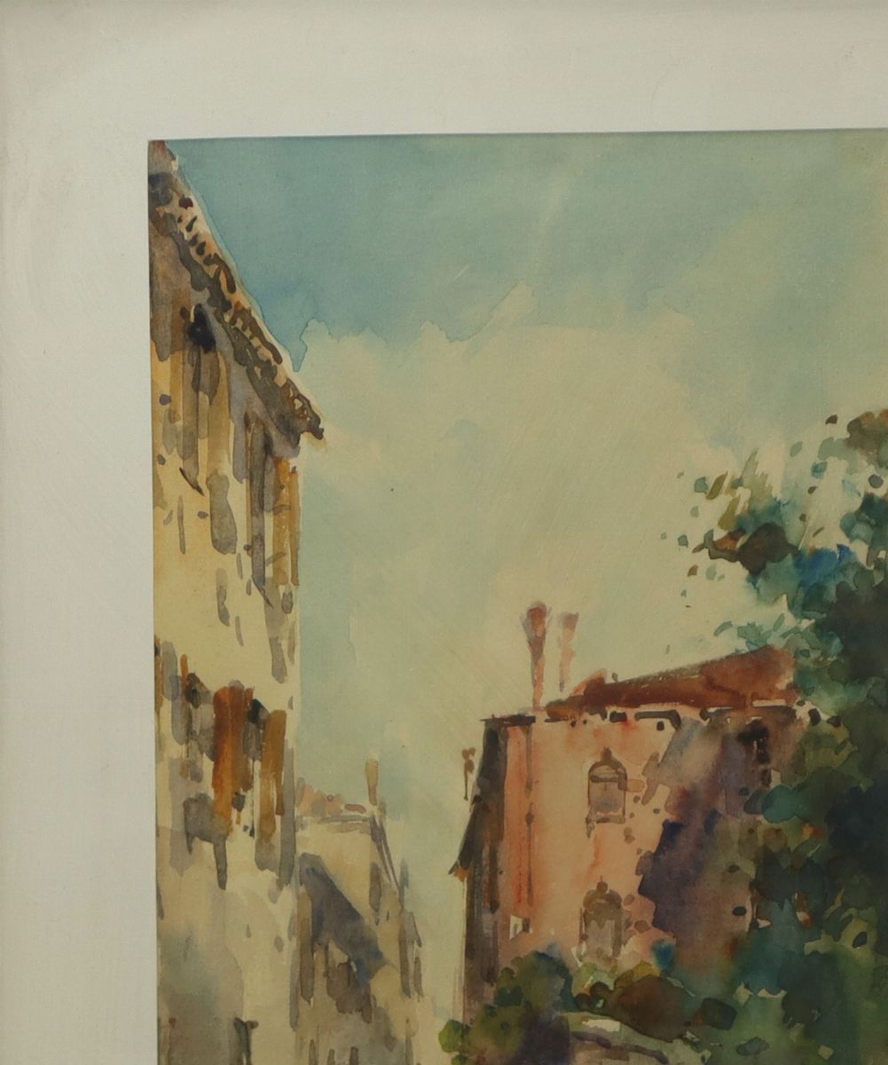 Paesaggio con ponte
