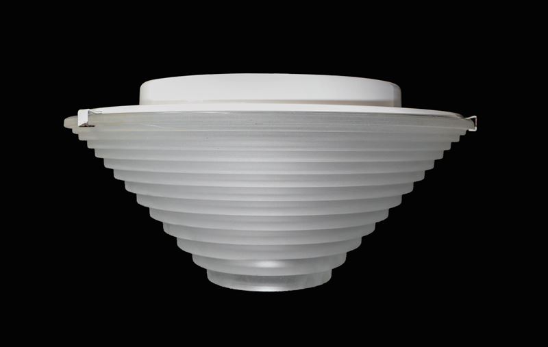 Artemide - Lampada a Plafone, Disegno Angelo Mangiarotti , Mod. Egisto