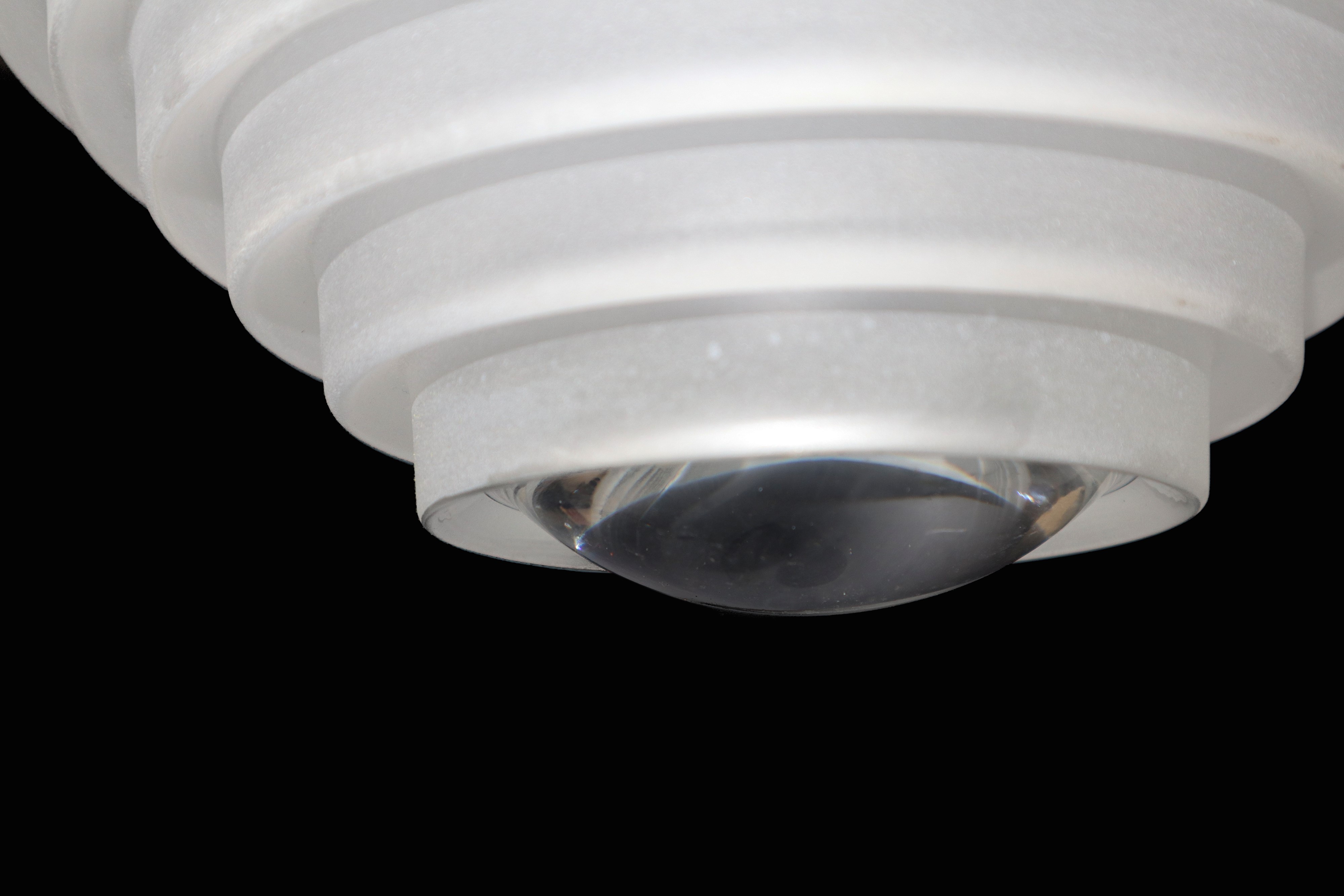 Artemide - Lampada a Plafone, Disegno Angelo Mangiarotti , Mod. Egisto
