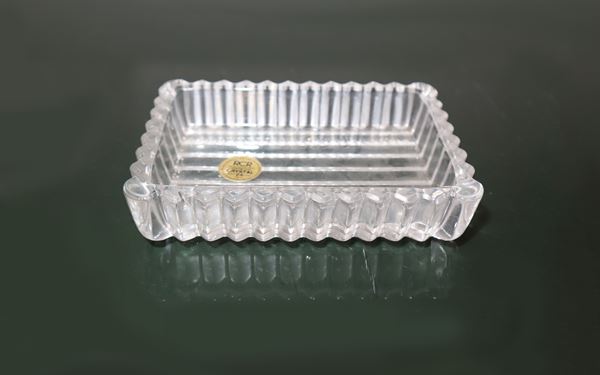 Fluted crystal ashtray  - Auction 10daysAuction! - Casa d'aste La Rosa