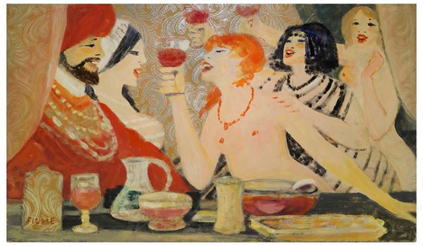 Salvatore Fiume - Toast with sangria