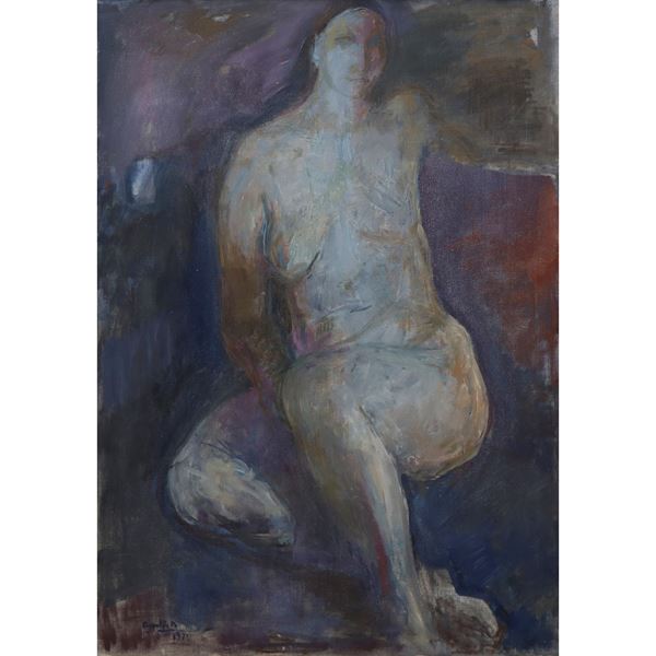 Rubens Capaldo - Nude of woman