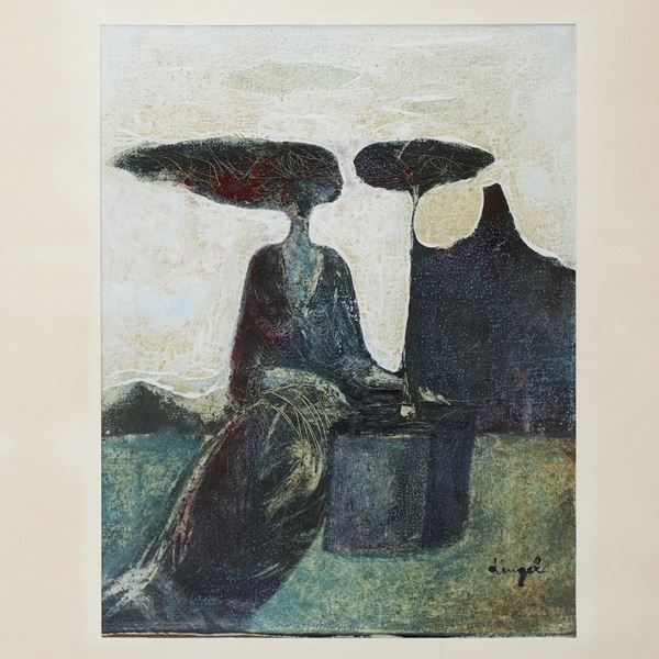 Cesare D'Angelo - Donna seduta