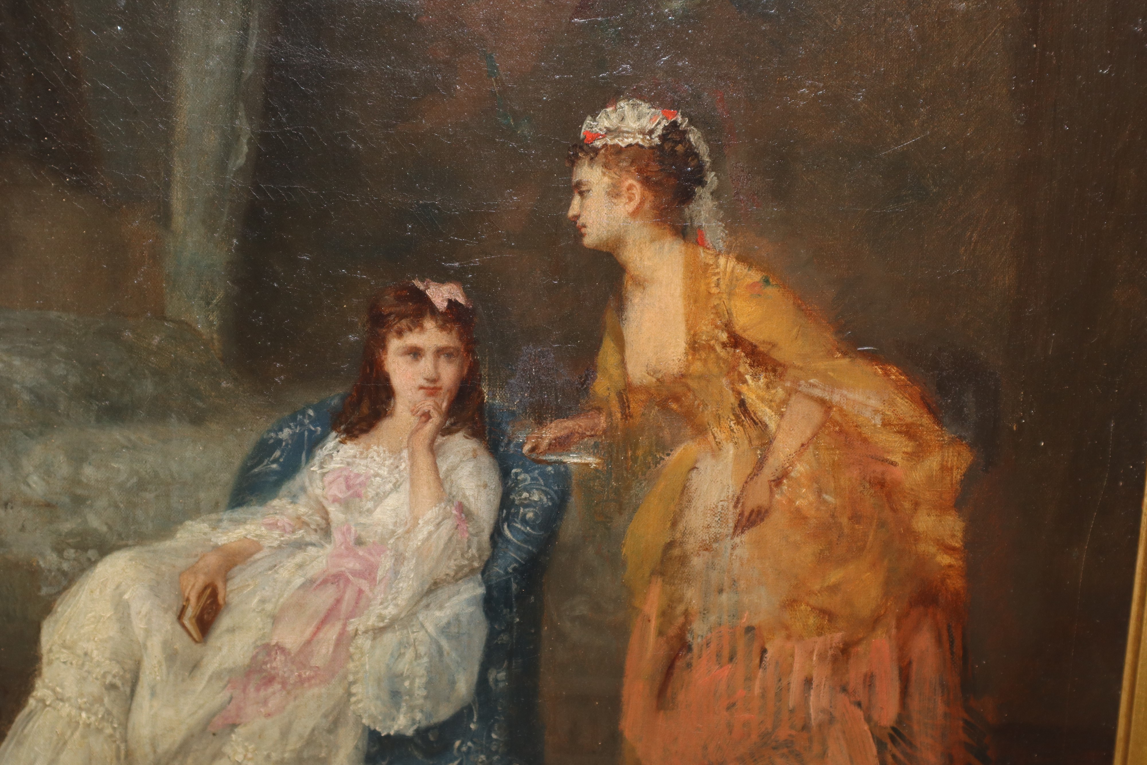 Scena di Dame in un Interno