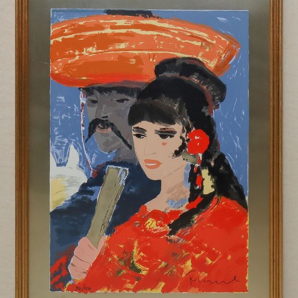 Salvatore Fiume - Donna e messicano