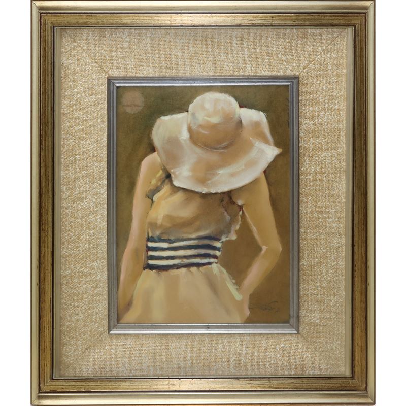 Franco Tardonato - Donna con Cappello