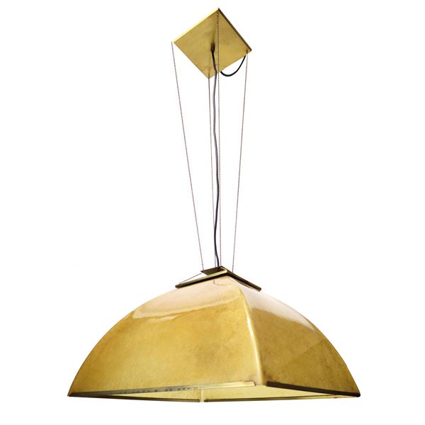 Produzione Valenti - Pendant lamp with fiberglass structure