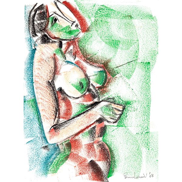 Bruno Landi - Nude of woman
