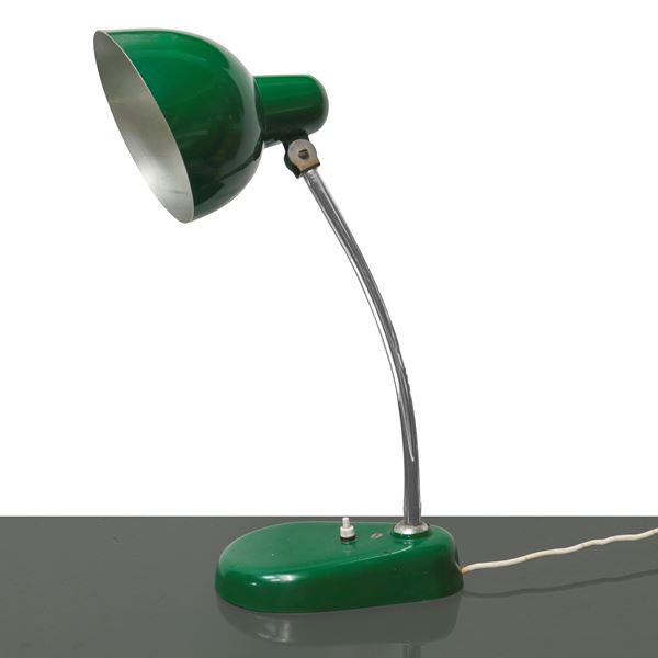 A.Perazzone Torino - Lampada da tavolo verde