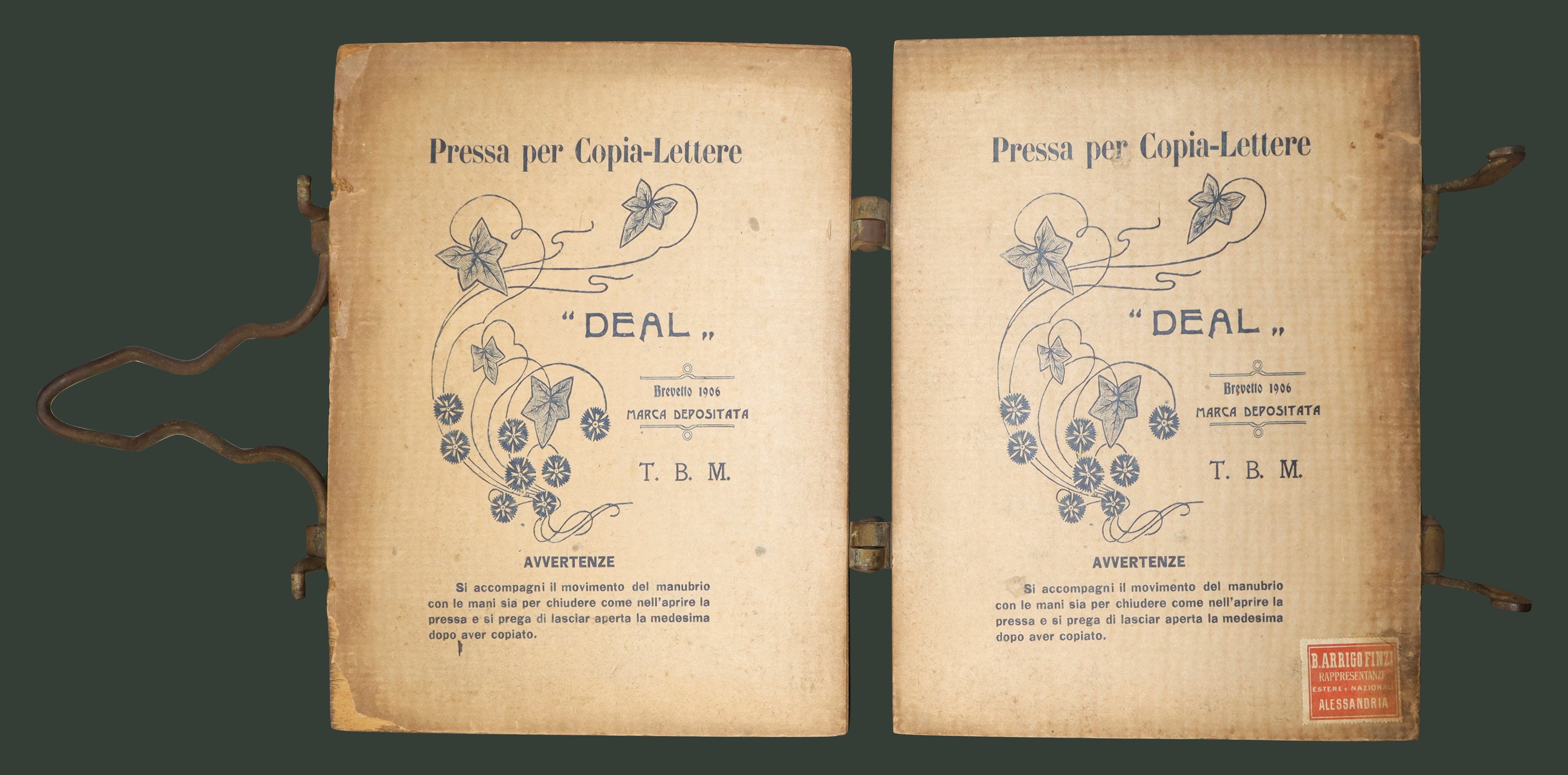 Pressa per Copialettere in Legno Dea