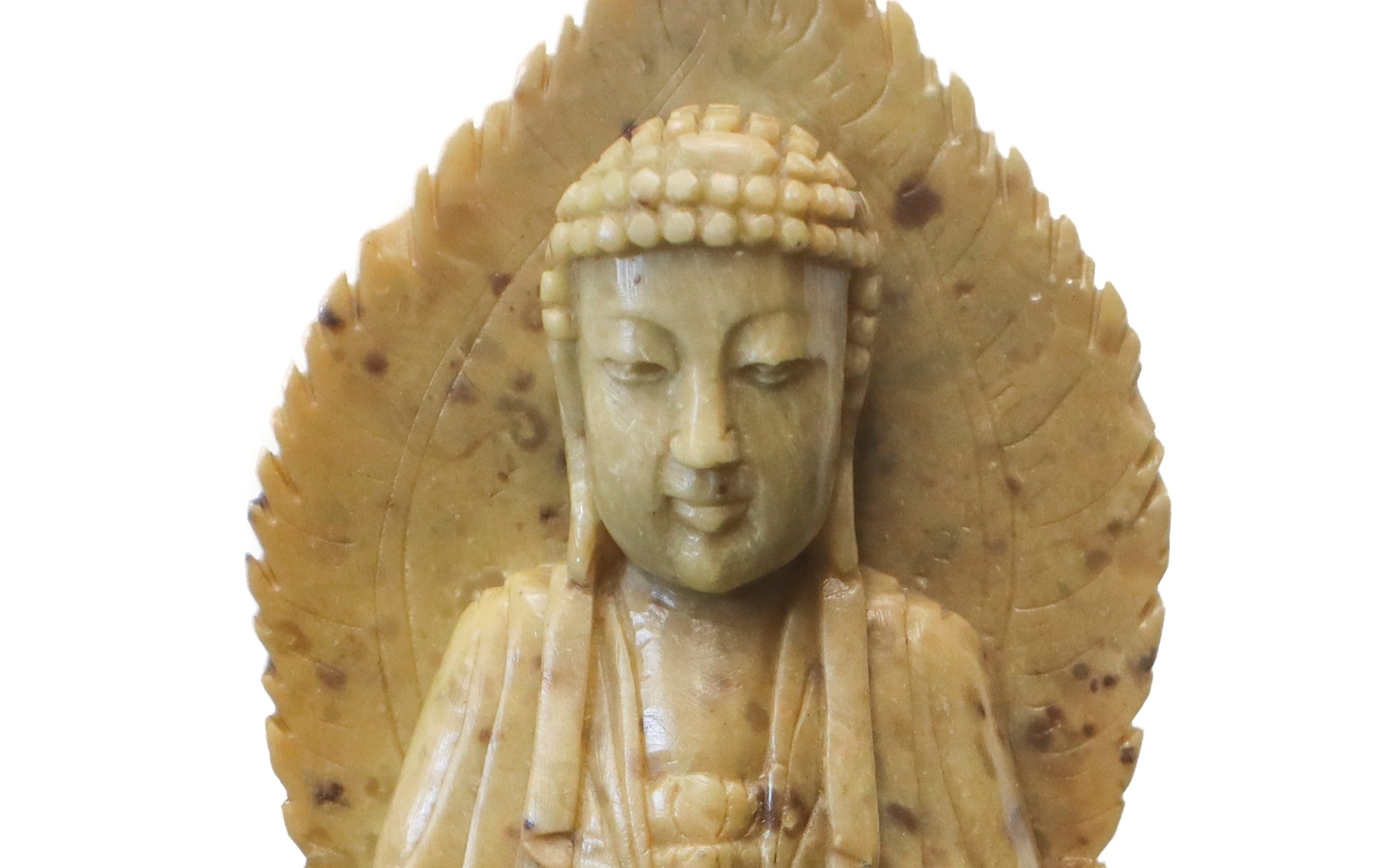 Budda in pietra saponaria