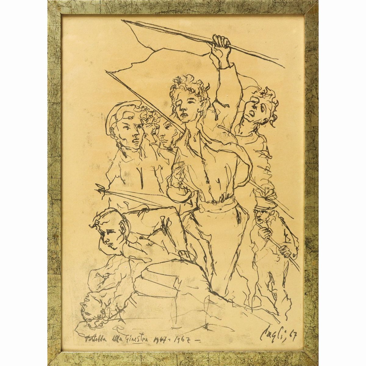 Corrado Cagli - 18 Stampe Tratte dalla "pietra di Barbato"