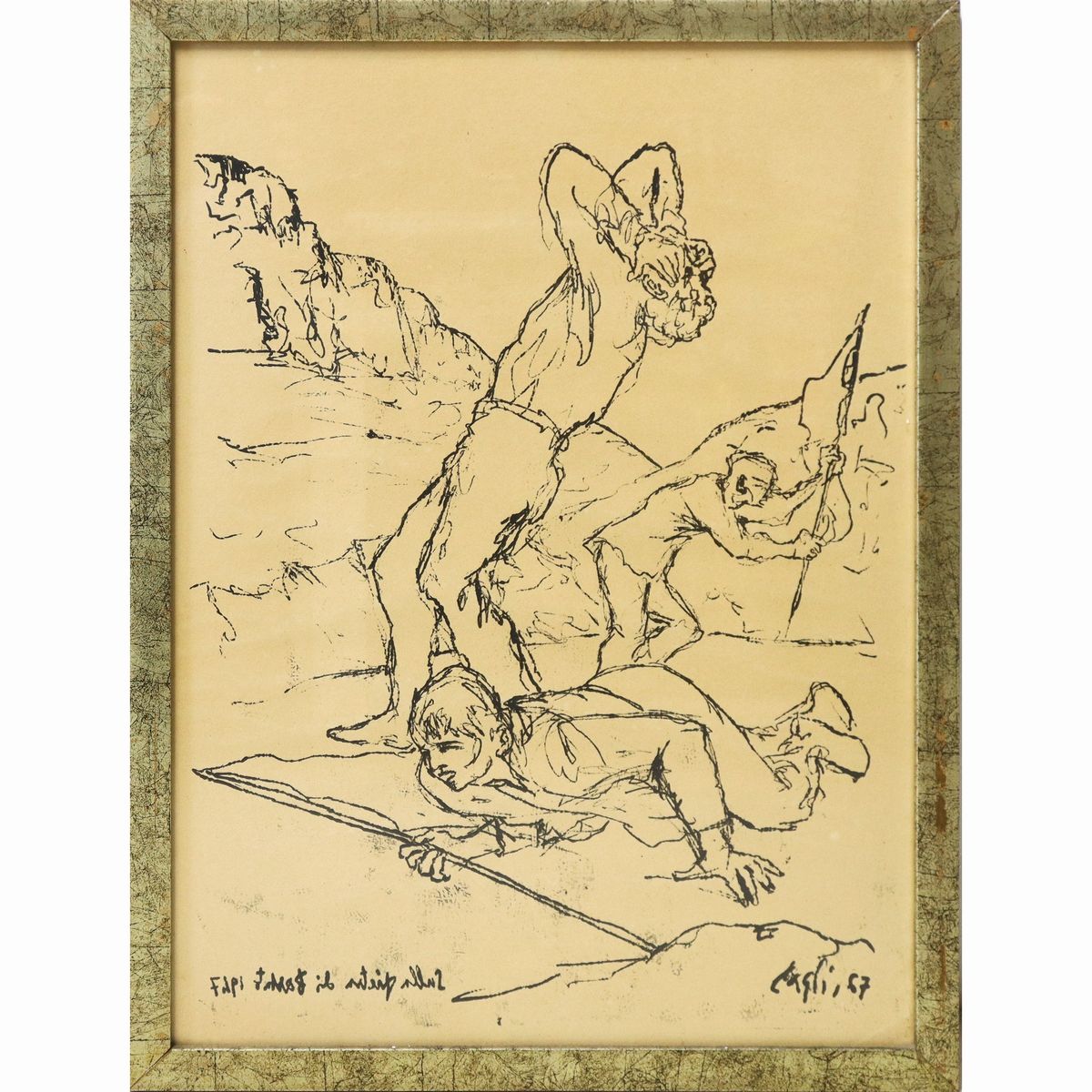 18 stampe tratte dalla "Pietra di Barbato"