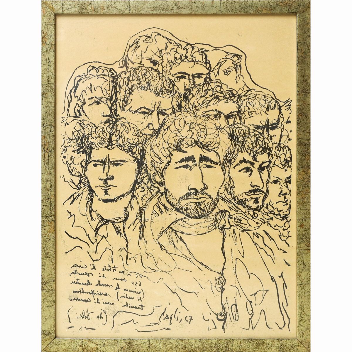 18 stampe tratte dalla "Pietra di Barbato"