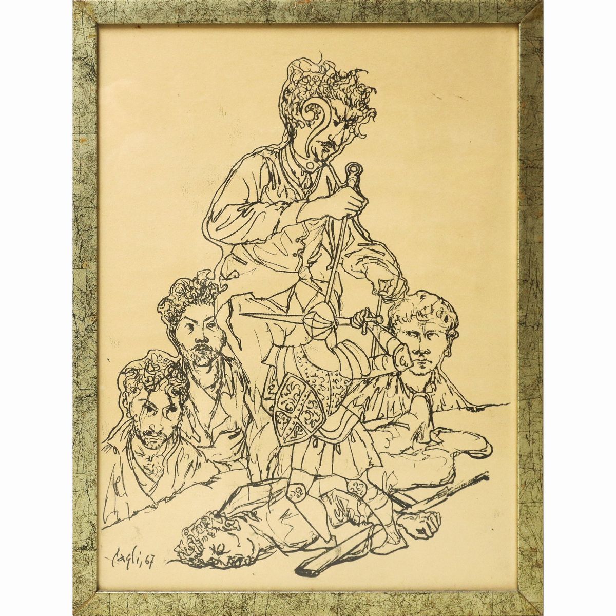 18 stampe tratte dalla "Pietra di Barbato"