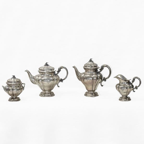 Silver tea set