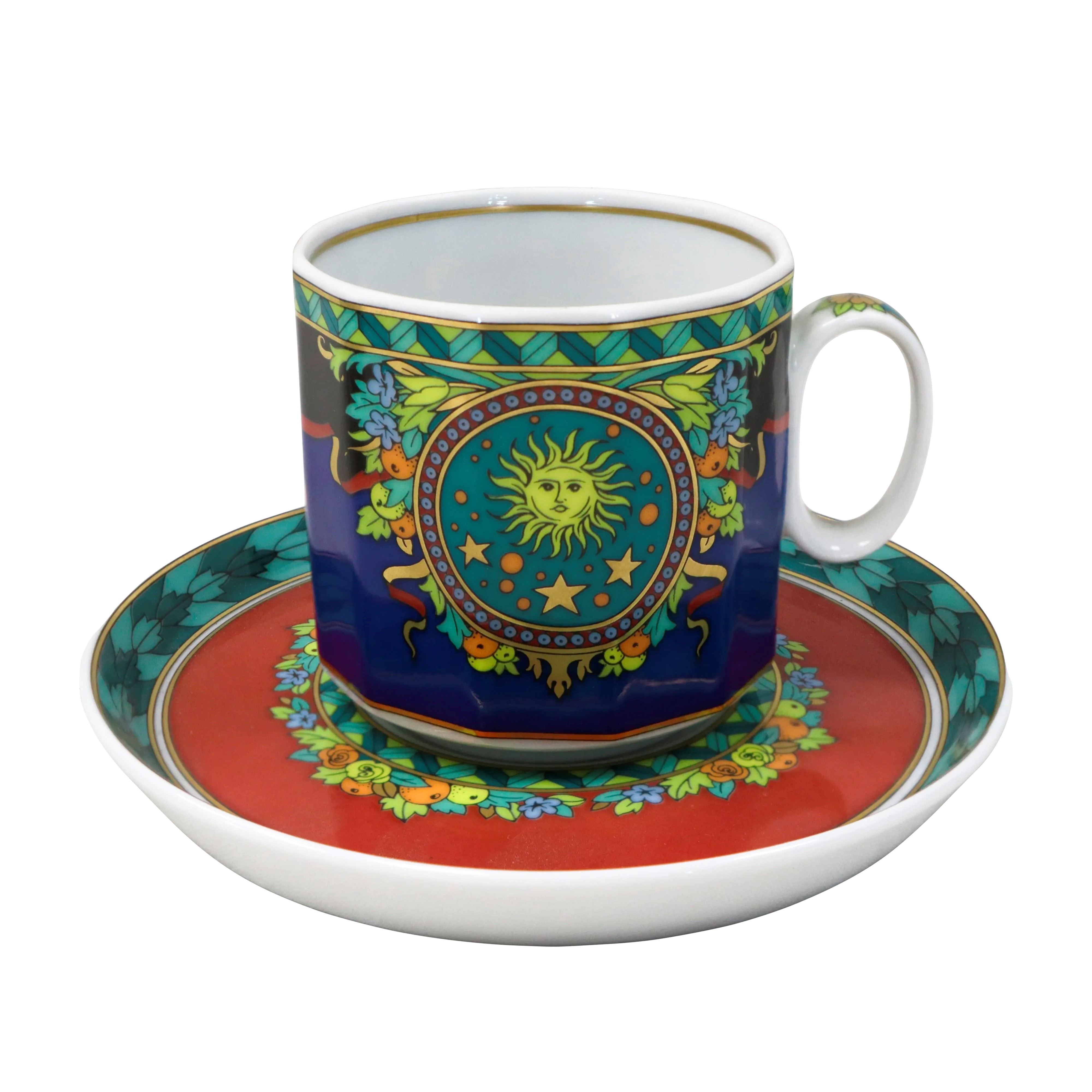 Versace per Rosenthal - Servizio da Caffè per 12, Modello 'le Roi Soleil'