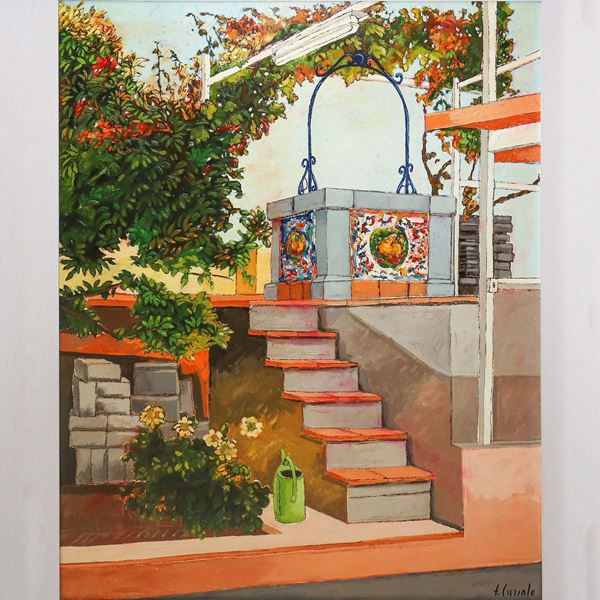 Filippo Curiale - Cistern with pergola