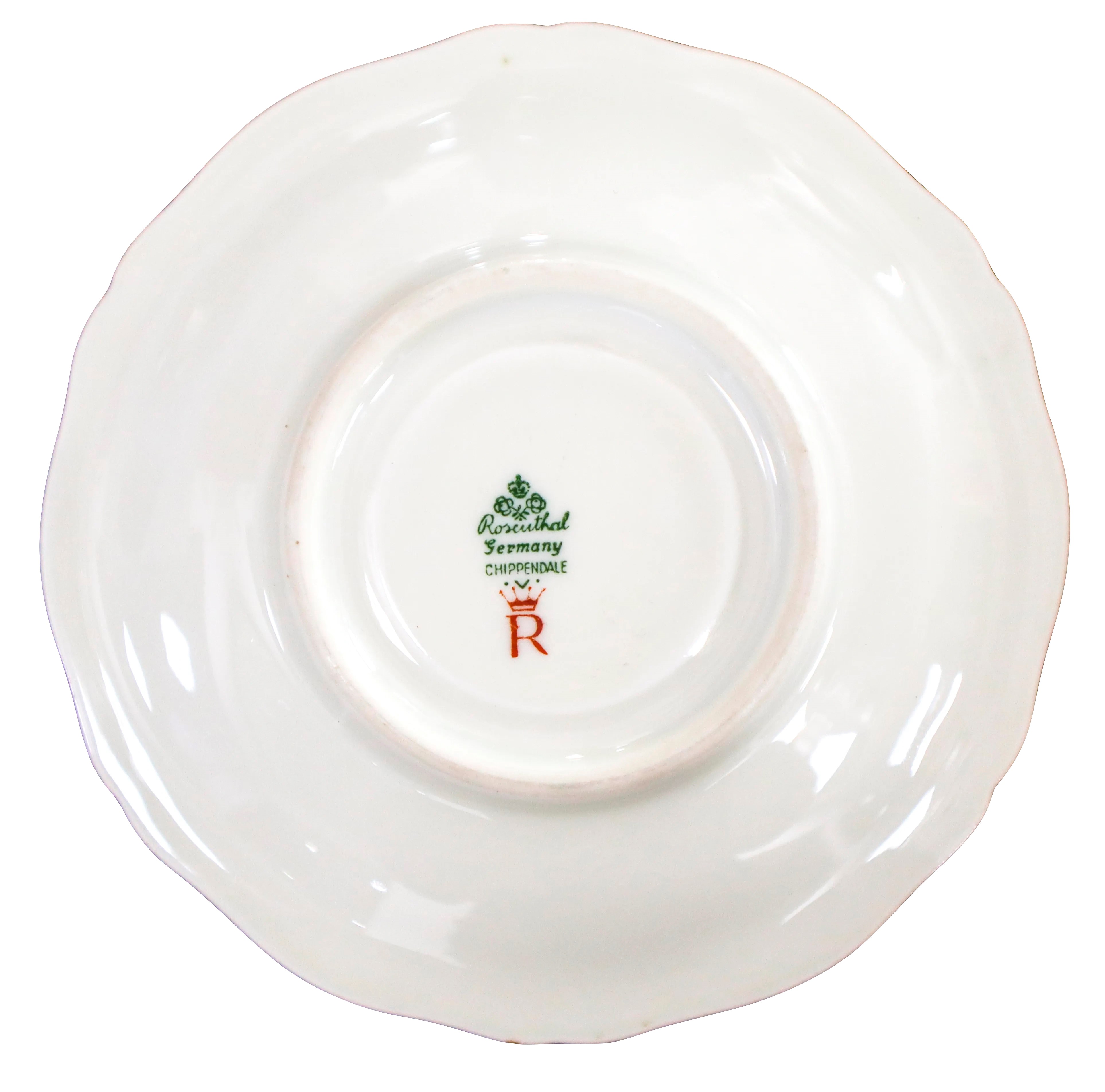 Servizio in porcellana da thè e caffè mod. Chippendale