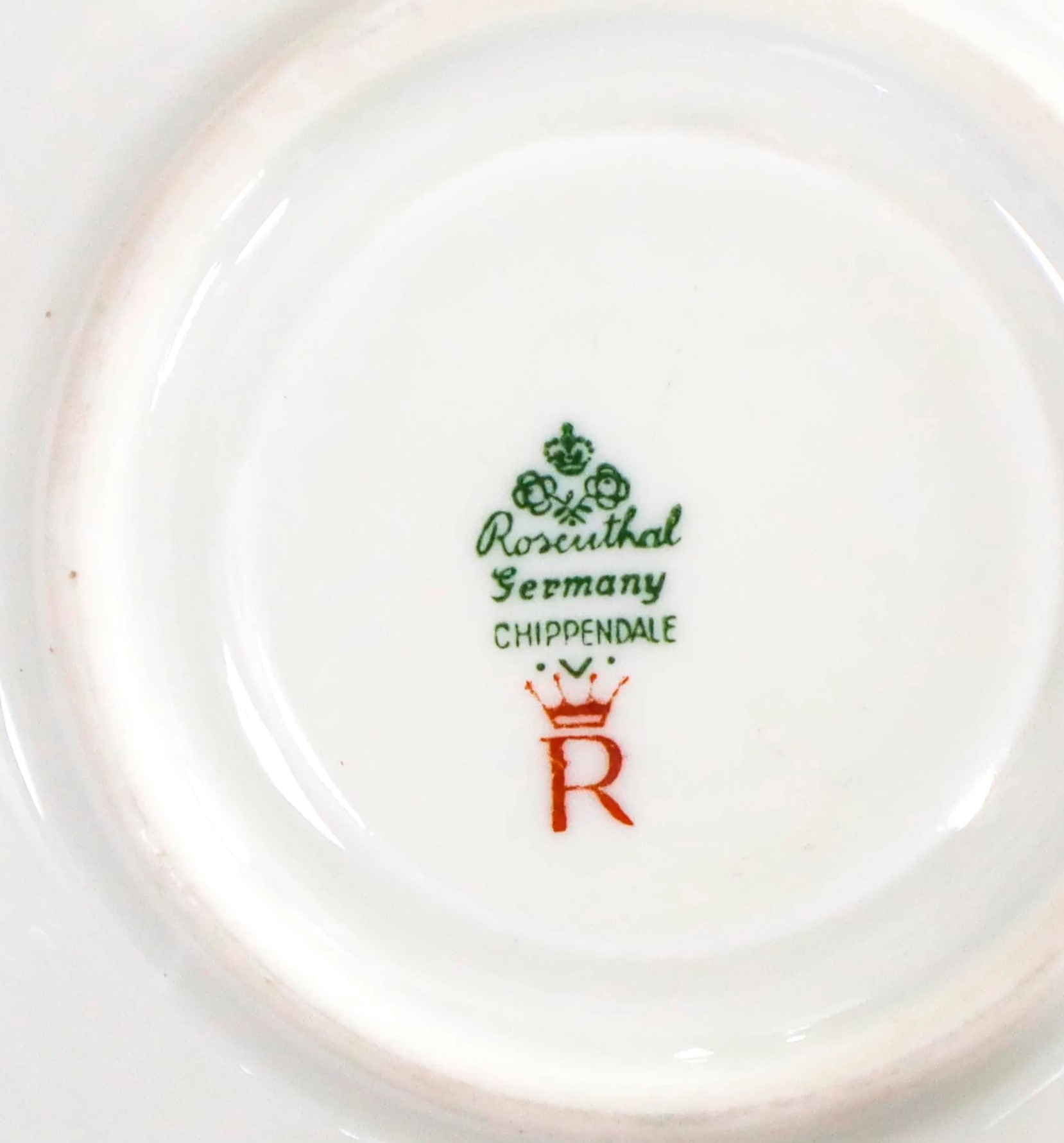 Servizio in porcellana da thè e caffè mod. Chippendale