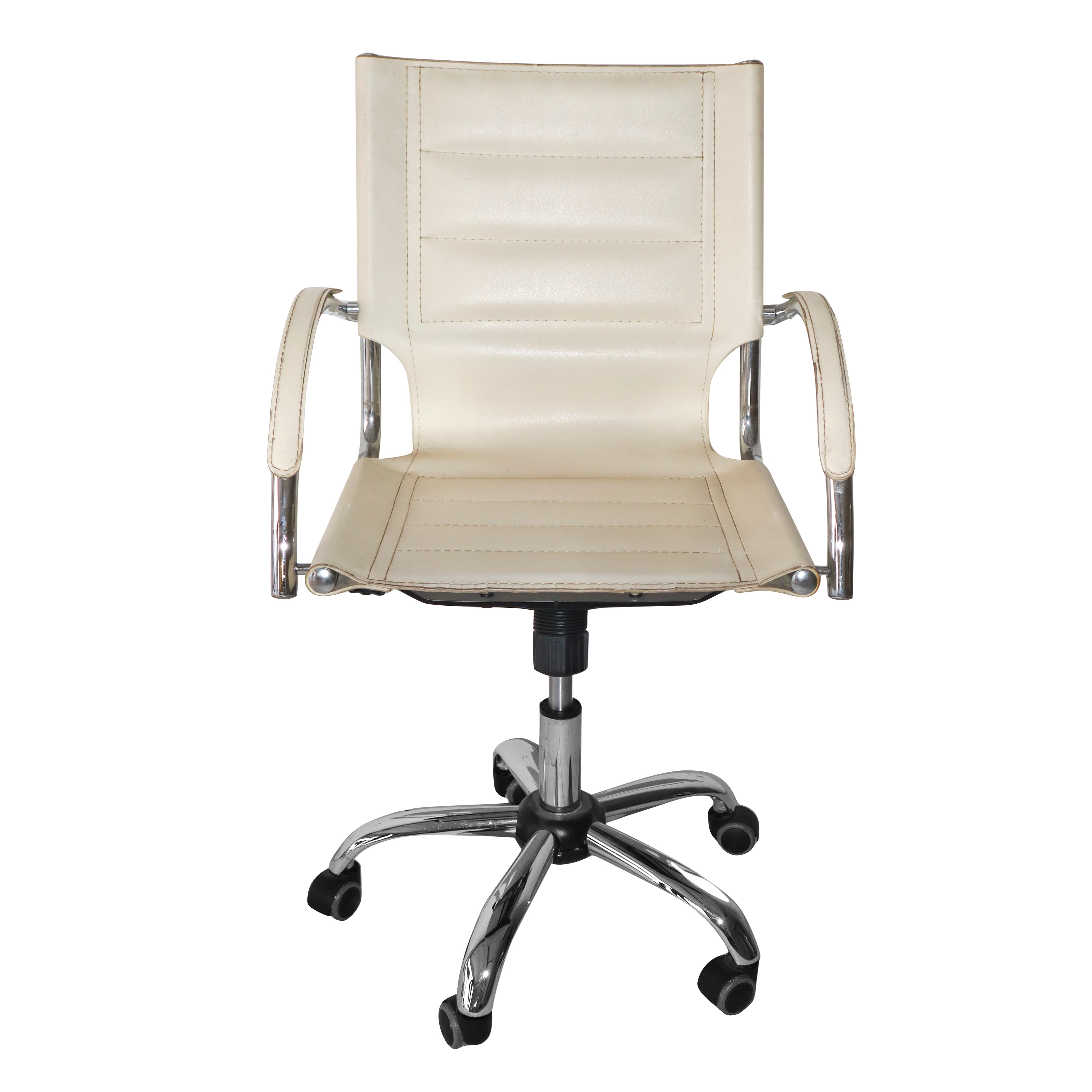 N° 2 Poltrone Pelle Bianca