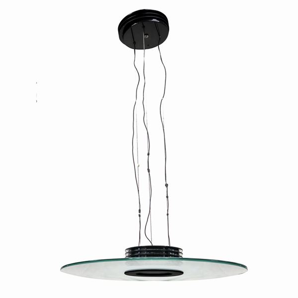 Murano glass disc suspension, f.fABIAN MOD.P59