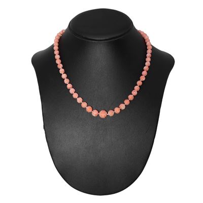Collana con Corallo e Susta in Oro