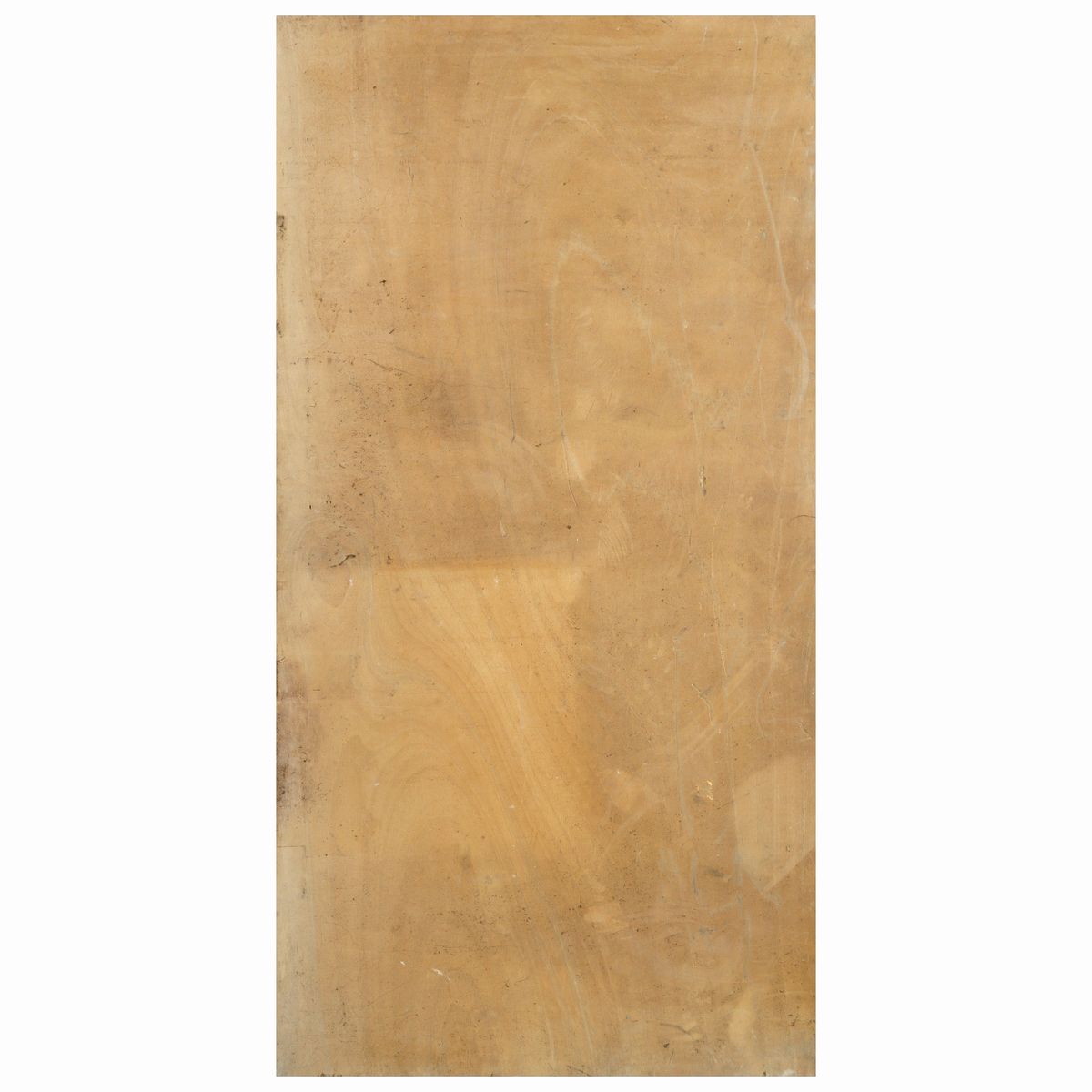 Grande Pannello in Legno con Raffigurazione di Nudo di Uomo
