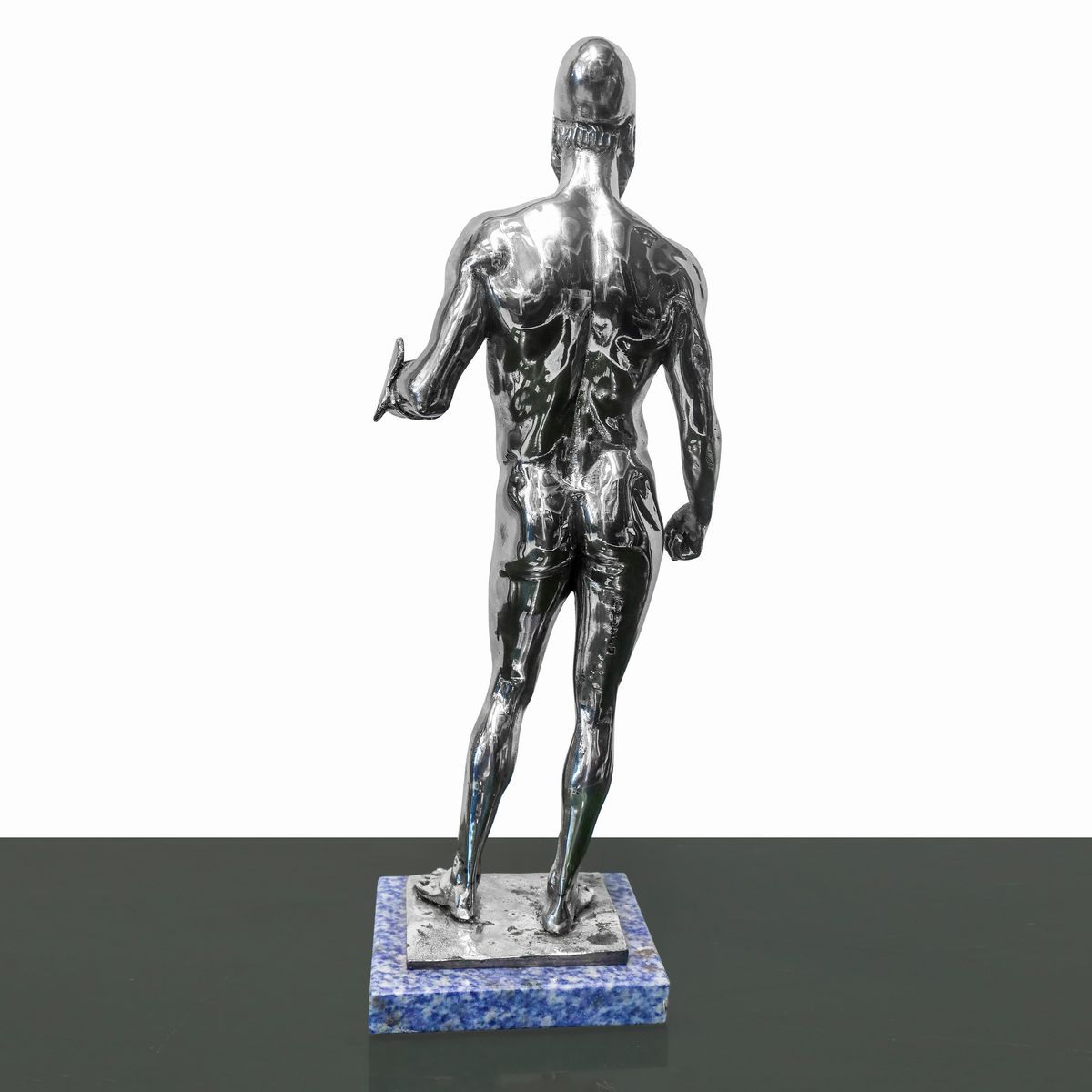 Bronzo di Riace, Rivestito in Bagno D'argento