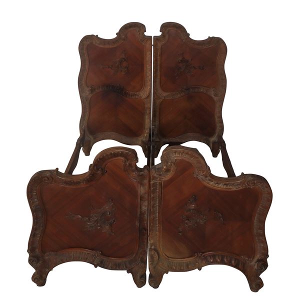 Wooden bed
