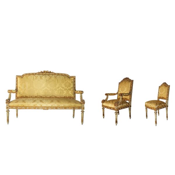 Sofa, chair, armchair, stool and tet-a-tet chair