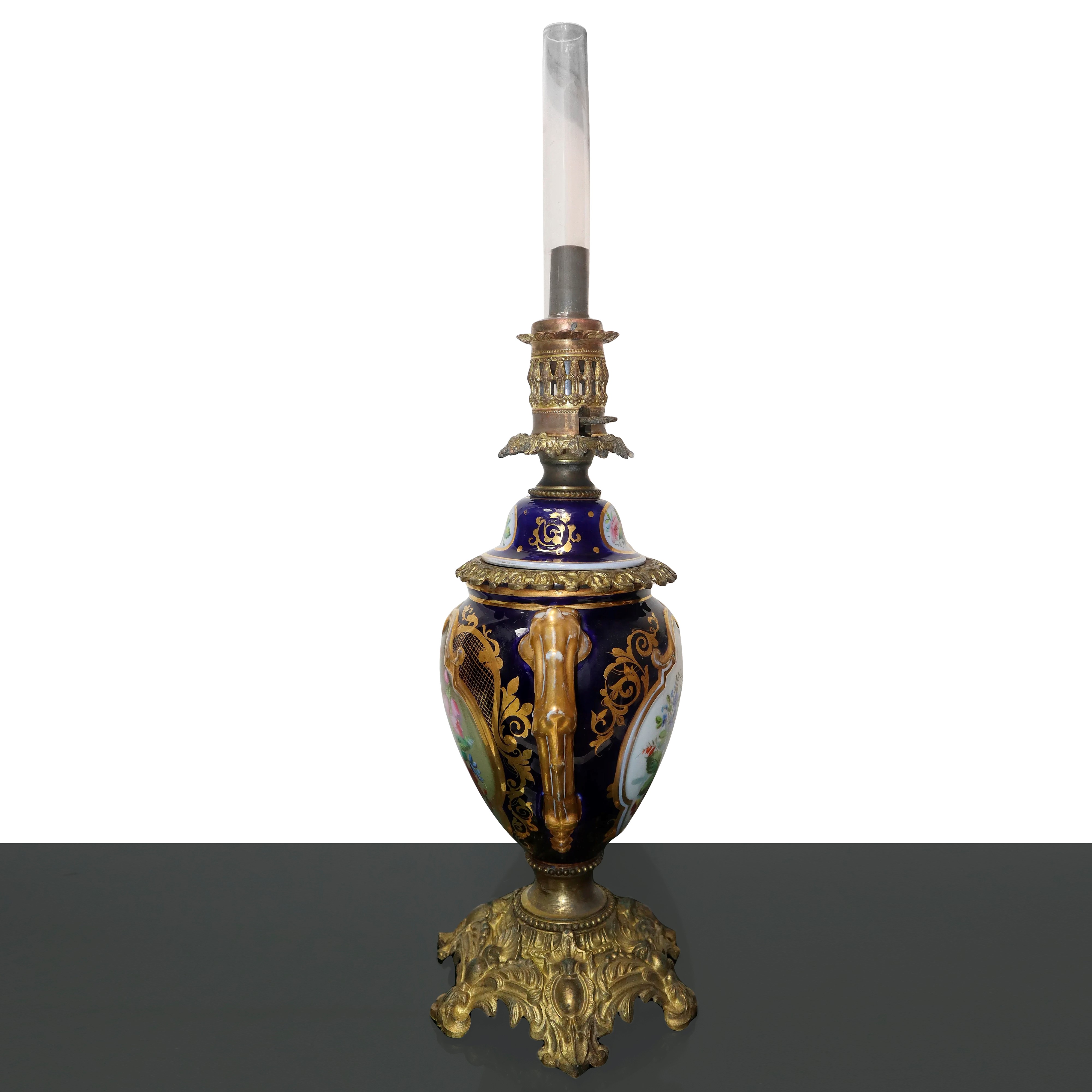 Coppia di lumi e petrolio, Vecchia Francia, Napoleone III