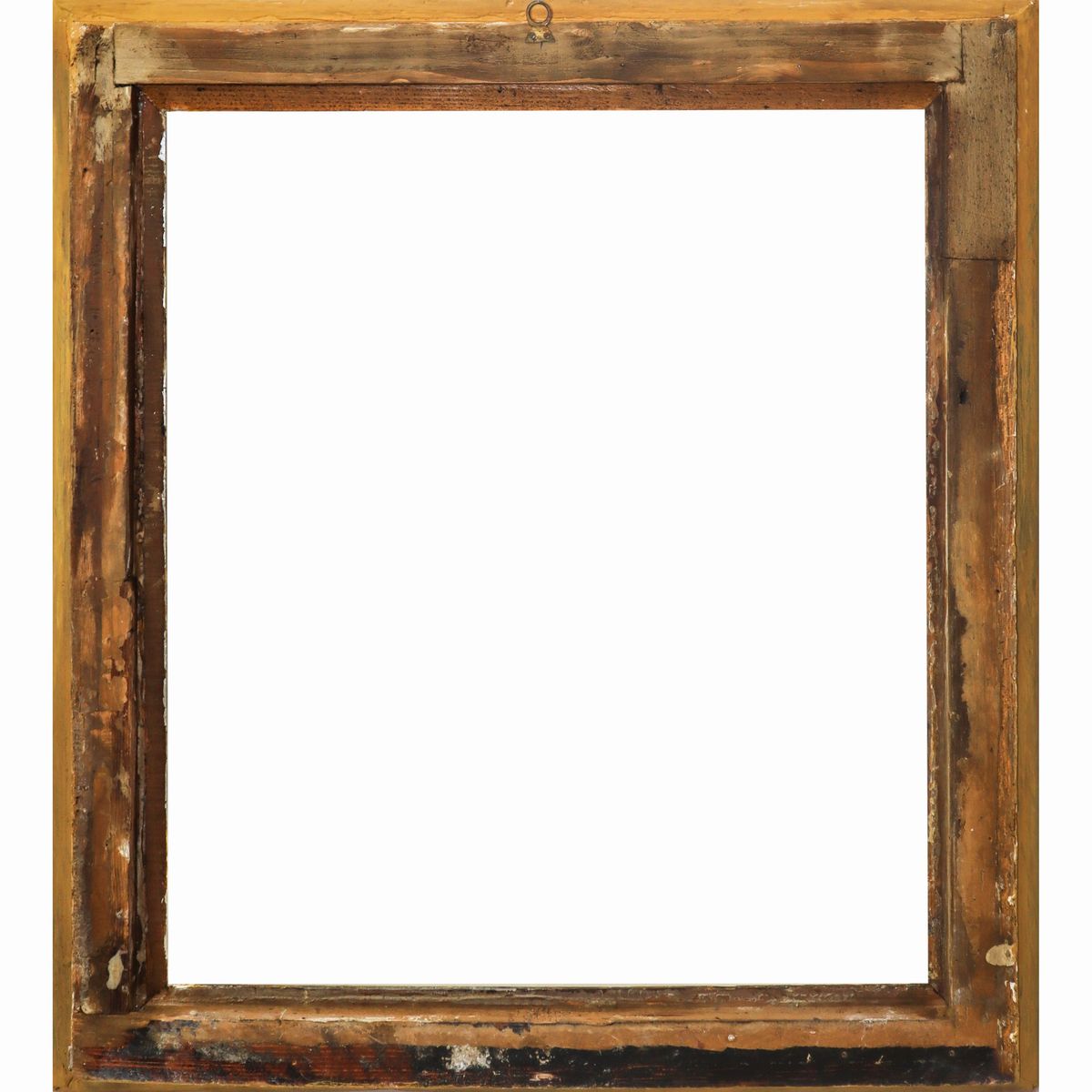 Cornice Impero, in Legno Dorato Argento e Mistura