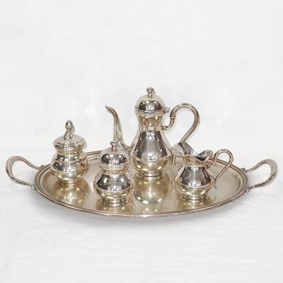 Servizio da Caffè in Argento